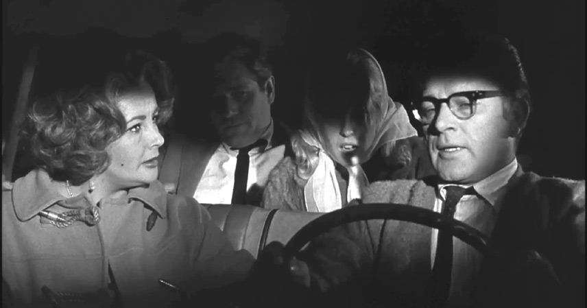 Foto de los cuatro protagonistas de la película quien teme a virginia Woolf